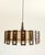 Scandinavian Teak and Fabric Pendant Light, 1960 For Sale - Image 11 of 11