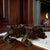 Glass Baroque Style Rectangular Glass-Top Coffee Table With Carved Faux Wood Cast Bases For Sale - Image 7 of 8