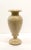 2010s Transitional Small Honey Marble Vase For Sale - Image 5 of 6