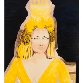 "Death on the Nile" Contemporary Portrait Oil Painting by Lucia Jones For Sale