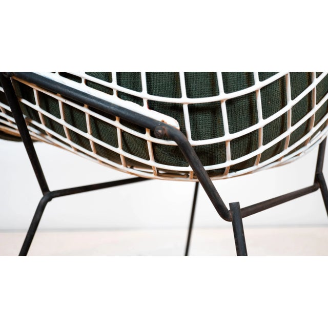 1970s Knoll Bertoia Diamond Chair With Full Cover For Sale - Image 10 of 18