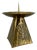 Brutalist Candle Holder with Madonna and Child Motif, 1960s For Sale