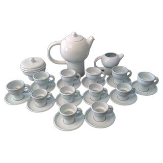 Terra Pannonia Service by Carl Auböck for Ostovic Culinar, 1970s, Set of 29 For Sale