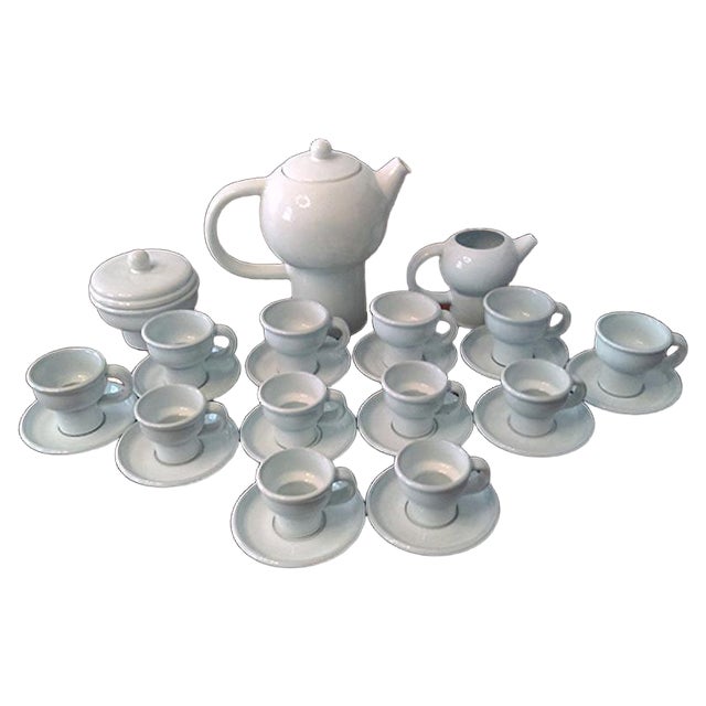 Terra Pannonia Service by Carl Auböck for Ostovic Culinar, 1970s, Set of 29 For Sale