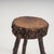 Rustic Hand-Crafted Wooden Stool, 1960s For Sale - Image 13 of 14