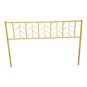Gold Metal Queen Size Headboard