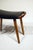 Scandinavian Stool in Teak and Leatherette For Sale - Image 3 of 8
