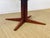 Wood Scandinavian Walnut Round Extendable Dining Table, 1960s For Sale - Image 7 of 13