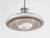 1970s Large Ufo Space Pendant Light in Grey and White by Sciolari, 1970s For Sale - Image 5 of 16