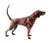 Antique Copper Finish Metal Dog Sculpture For Sale - Image 6 of 11