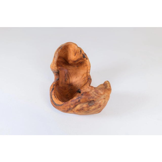 Swedish Folk Art Burl Bowl, 1960s For Sale - Image 9 of 12