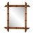 Faux Bamboo Wall Mirror, C. 1900 For Sale