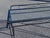 Vintage 1950s Wrought Iron & Glass Top Console Table For Sale - Image 11 of 11
