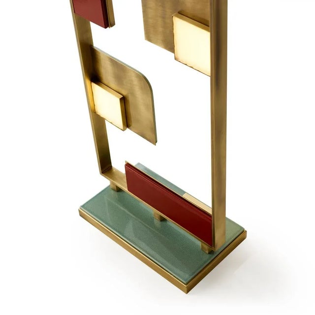 Contemporary Tall Sunset Table Lamp by Marioni For Sale - Image 3 of 13