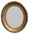 Victorian Oval Gilt Mirror For Sale