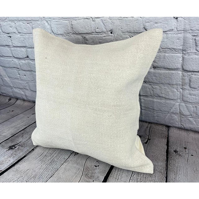 Vintage Pillow Case Turkish Hemp Pillow Decorative Hemp Pillow Dry cleaning only. PILLOW INSERT IS NOT INCLUDED