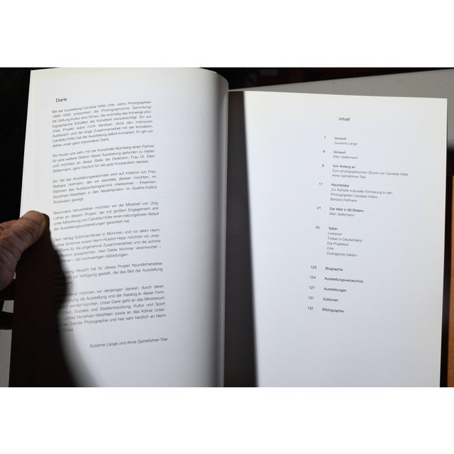 Candida Höfer — Orte Jahre: Photographien 1968–1999 — Schirmer/Mosel, 1999 Photographic Monograph For Sale - Image 4 of 9
