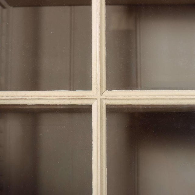Vintage English Breakfront Bookcase, 1990s For Sale - Image 9 of 12