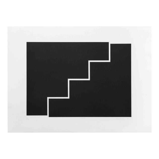 Nicola Carrino, Saw, Lithograph, 1970 For Sale