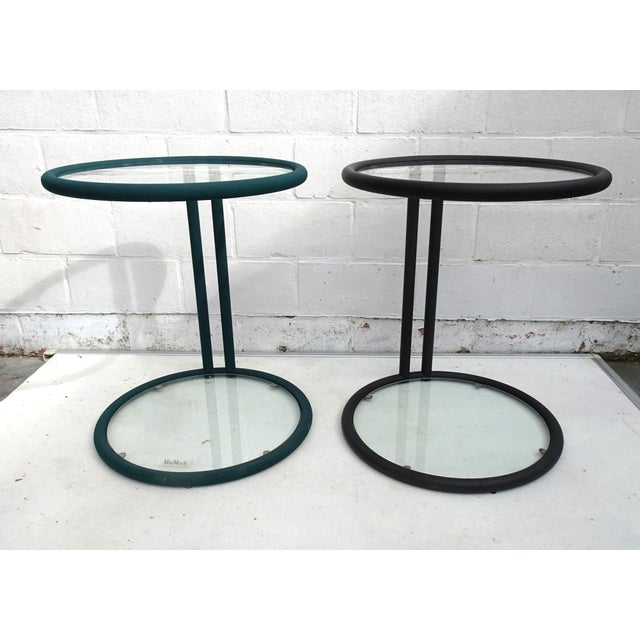 Vintage Metal Side Tables by Mobil Metal, Italy, 1980s, Set of 2 For Sale - Image 10 of 15