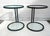 Vintage Metal Side Tables by Mobil Metal, Italy, 1980s, Set of 2 For Sale - Image 10 of 15