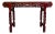 Chinese Rosewood Intricately Carved Altar Console Foyer Table For Sale