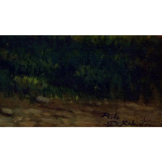 Paolo De Robertis, Roma, Oil on Canvas, Italy For Sale - Image 7 of 10