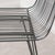 Industrial Style Black Metal Wire Chair For Sale - Image 5 of 8