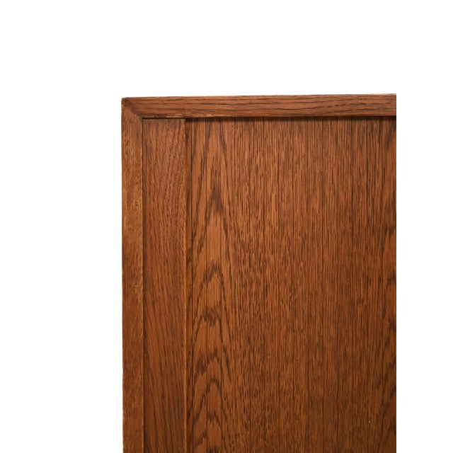 Vintage Scandinavian Sideboard with Roller Door, 1960s For Sale - Image 11 of 13