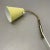 Vintage Italian Adjustable Yellow Metal and Brass Wall Light In the style of Stilnovo and Gio Ponti, 1950 For Sale - Image 10 of 17