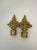 Vintage French Style Candelabra Pair of Finial Parts for Lamps, Curtains, Clocks For Sale In Seattle - Image 6 of 12