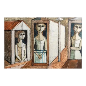 Lucio Ranucci, Three Women, Painting