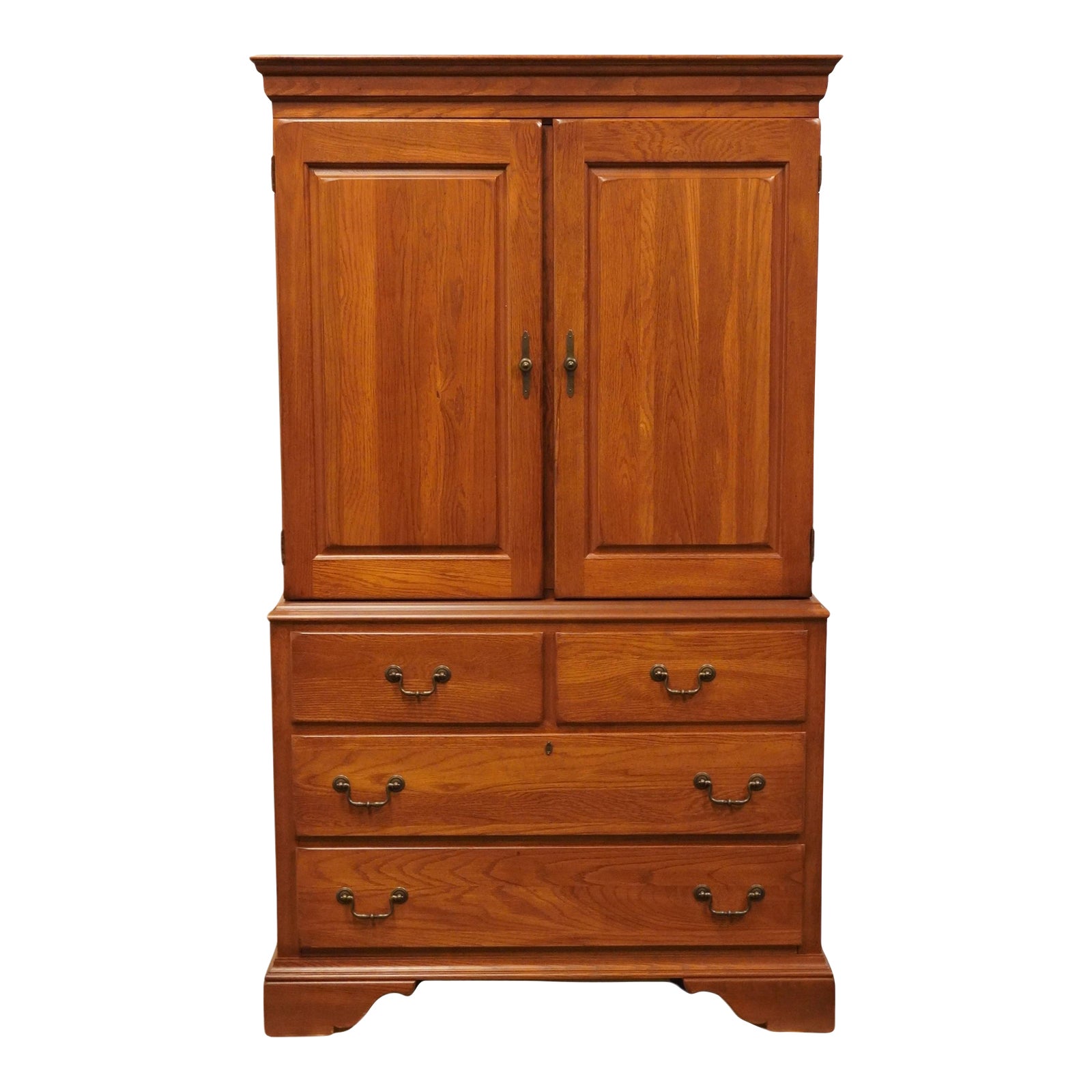 Kincaid Furniture Sturbridge Collection Solid Oak Rustic Americana 41