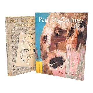 Paul McCartney Song and Art Books, Set of 2 For Sale
