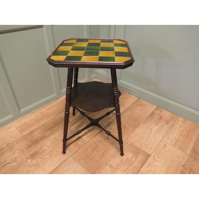 Shapland & Petter Arts & Crafts Tiled Top Table This piece is being offered from a dispersal sale of Arts and Crafts...