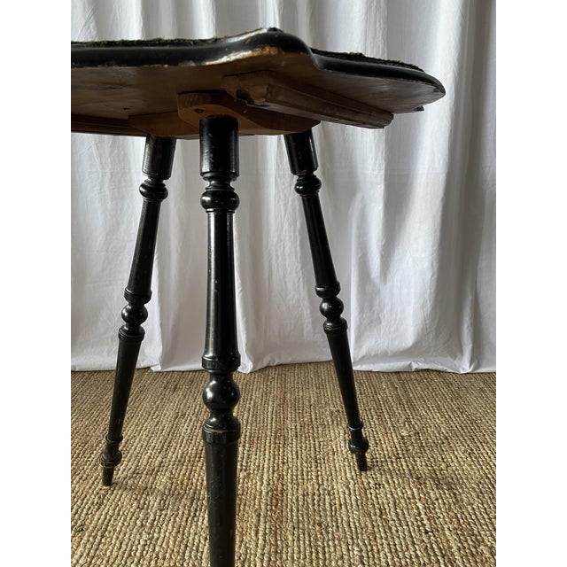 Napoleon III Style Tripod Pedestal Table, 1890s For Sale - Image 9 of 14