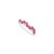 English Mozambique Baguette Ruby and Diamond Stackable Half Band Ring Size 6.5 in 14k Gold For Sale - Image 3 of 14