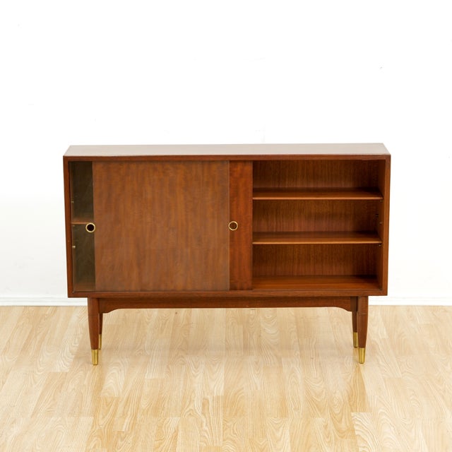 1960s Mid Century China Entryway Cabinet by Herbert E. Gibbs, Attributed For Sale - Image 4 of 8