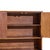 Broyhill Brasilia Broyhill Brasilia Mid Century Walnut and Brass Offset Credenza and Hutch For Sale - Image 4 of 14