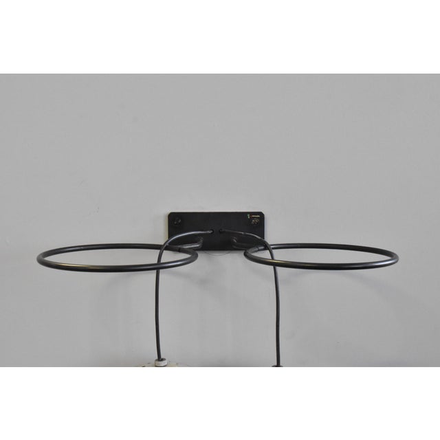 Black Model 238/2 Wall Lamps by Gino Sarfatti for Arteluce Italia, 1960s, Set of 2 For Sale - Image 8 of 16