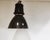 Black Large Industrial Enamel Lamp, 1950s For Sale - Image 8 of 11