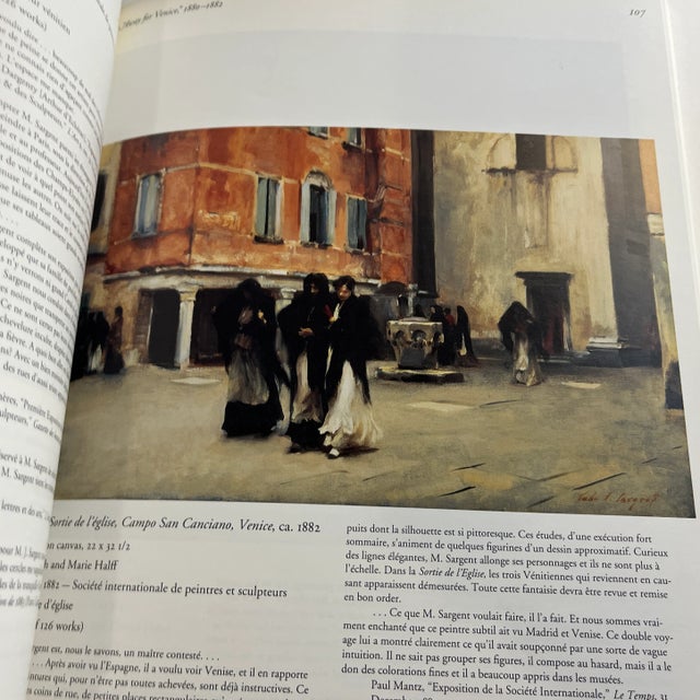 Figurative 1997 Uncanny Spectacle John Singer Sargent Book For Sale - Image 3 of 9