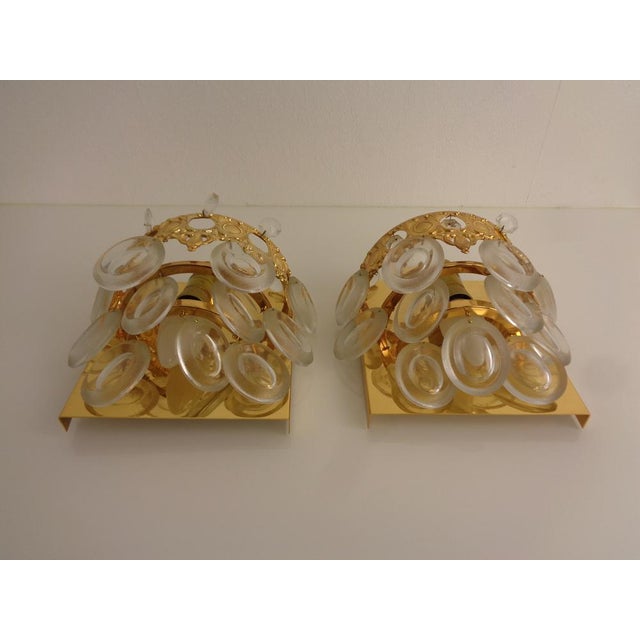 Hollywood Regency Wall Lamps from Sölken Leuchten, 1970s, Set of 2 For Sale - Image 9 of 18
