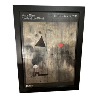 Joan Miro, Birth of the World, Moma Museum Exhibition Poster, 2019 For Sale