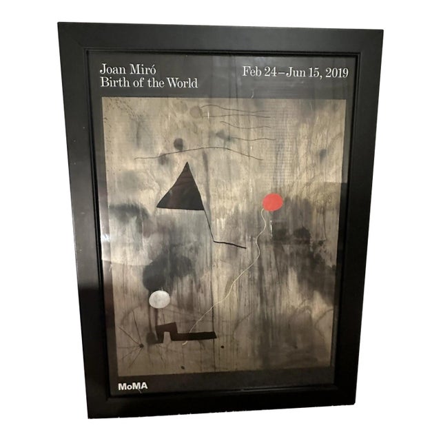 Joan Miro, Birth of the World, Moma Museum Exhibition Poster, 2019 For Sale