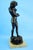 Metal Large 20th Century Antimony Water Carrier Sculpture with Marble Base, Naples, Italy For Sale - Image 7 of 18