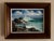 Beautiful framed seascape oil painting on canvas. Signed on the back and dated 1977. Painting measures 10” x 14” and...