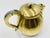 1950s Los Castillo Taxco Brass & Stone Inlaid Tea Set, Mexican Modernism - Set of 3 For Sale - Image 11 of 18