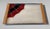 Art Deco French Opaline Glass Tray With Reverse-Painted Decoration For Sale - Image 6 of 17