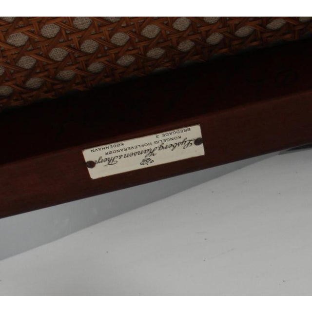 Brown Vintage Chairs in Mahogany by Ole Wanscher, 1930s, Set of 2 For Sale - Image 8 of 11